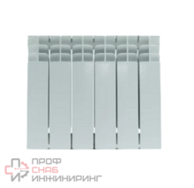 Радиатор отопления Stout SRB-3310-035008 STOUT TITAN 350 8 секций радиатор биметаллический боковое подключение (белый RAL 9016)