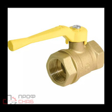 Кран шаровой латунь газ А10 Ду20 Ру40 м/м полнопроходной рычаг БАЗ