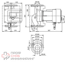 Насос Wilo Stratos MAXO 80/0,5-16-R7 PN10