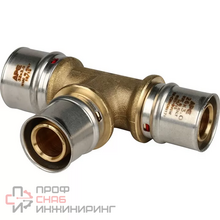 Тройник переходной 32х26х32 прессовой STOUT
