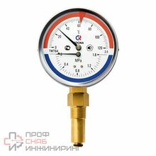 Термоманометр Росма ТМТБ-41Т.2 (0-120С) (0-1,6MPa) G1/2 .2,5