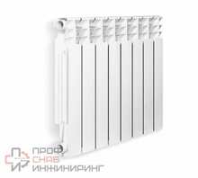 Радиатор алюминиевый Oasis /500/80/12секц