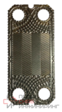 Пластина ЗиП ПТО 1234 L 304 0.4 "Hang on" (ARES) A2S