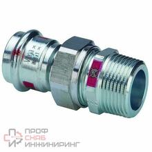 Американка 28-1" Viega Prestabo, 1165, пресс-резьба, нар., сталь оцинкованная