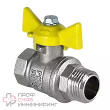Кран шаровой VALFEX Ду15 Ру40 ручка-бабочка 11Б27фтМ VF.278.NB3.012.N/P59
