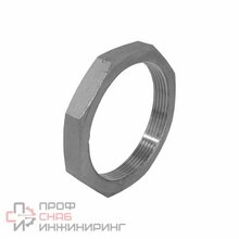 Контргайка 6-гранная нержавеющая Newkey, AISI304 DN25 (1")  (CF8)  PN16