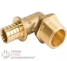 Фитинг угольник с наружной резьбой Ø25-1 ELSEN, PPSU/латунь