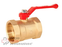 Кран шаровой латунный 2 г/г ПРАКТИК Галлоп ручка латунь