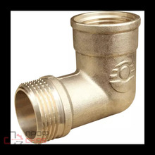 Угольник латунный переходной Ду50 м/р VALFEX VF.092.L.200