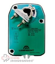 Электропривод LAMPRECHT с возвратной пружиной LB24-03SR-U