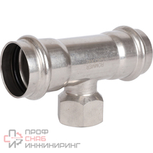 Тройник-переходник Rommer ВПр-ВР 42х1 из нержавеющей стали