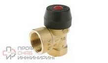 Клапан предохранительный ELSEN 1/2 1/2 ВВ 6 бар латунь