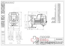 Циркуляционный насос Grandfar GEM50-150F