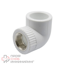 Уголок комбинированный вн 25х3/4'' EVER® plast белый