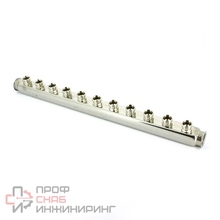 Коллектор ВВ 1" х 10 вых 3/4"EK нержавеющая сталь Uni-fitt