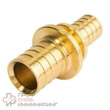 Муфта 20-16 General Fittings 3400 надв.гильза-надв.гильза, латунь