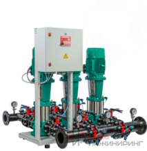 Насосная станция пожаротушения Wilo CO 4 MVL 804/SK-FFS-R-CS