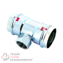 Тройник Prestabo с SC-Contur, из оцинкованной стали, 54x1"x54 мм, модель 1117.2