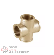 Крестовина латунная Ду20 ВР VALFEX VF.760.L.034