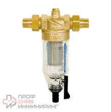 Фильтр сетчатый резьбовой 1/2" PN16 BWT Protector mini C/R латунь со сливным краном