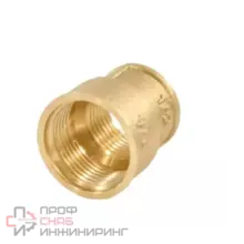 Муфта VALFEX латунная перех Ду50х25 м/м VF.240.L.200.100