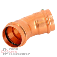 Угол пресс 54 45 градусов медь Profipress SC-Contur