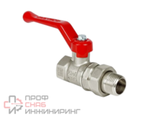 Кран шаровой Valfex Ду3/4" ручка-рычаг (40/10) 11Б27фт1М VF.225.NR1.034.N/P59