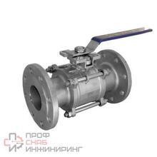 Кран шаровой Newkey фланцевый под привод нержавеющий (3PC)  AISI304 DN80 (3")  (CF8)  PN16