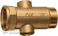 Коллектор FAR 1 1/2" с 2 отводами 3/4" ВР