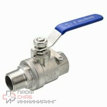 Кран шаровый муфтовый двусоставной Newkey ВР/НР (2PC) AISI304 DN15 (1/2") (CF8) PN63