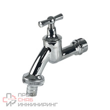 Кран водоразборный Valfex латунь Ду20 НР прямой ручка-вентиль 60/5