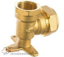 Угольник с креплением Stahlmann 15х1/2 EF