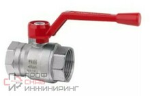 Кран шаровой Cimberio серии RED6 1" ВВ ручка-рычаг