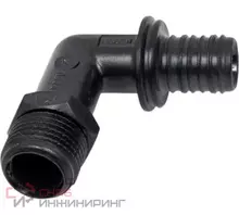 Фитинг угольник, ELSEN, Monolit, Н, 20, 1/2", PPSU (полифенилсульфон PX)