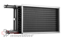 Водяной нагреватель для прямоугольных каналов Zilon ZWS 300x150-3