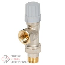 Клапан термостатический для центральных систем отопления прямой ROYAL THERMO 1/2' Click