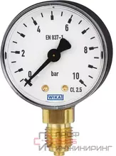 Манометр Wika 111.10.50 0-0,6МПа (0-6бар) Дк50 G1/4"