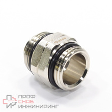 Ниппель 1"-1", WAAG, резьба-резьба, нар., латунь