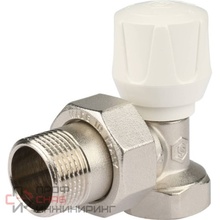 Клапан ручной STOUT SVR-2102-000020 угловой терморегулирующий 3/4