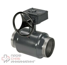 Кран шаровой Danfoss JIP Premium WW Ду150 Ру25 с редуктором