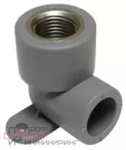 Tebo угол комбинированный PE-RT вр 20х1/2"