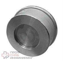 Клапан обратный нержавеющий Benarmo Ду100 Ру40 межфланцевый