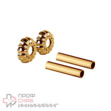 Комплект декоративных трубок SR Rubinetterie ретро 70хD 18-20-1/2" золото