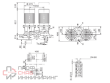 Насос Wilo DL 80/130-5,5/2