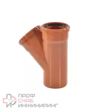 Тройник Ostendorf НПВХ кор б/н Дн200х200х45гр в/к KGEA 223300