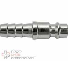 Разъемное соединение ECO быстросъем ПАПА елочка 10 мм сталь AS-M/E10