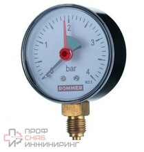 Манометр радиальный ROMMER RIM-0010 50 мм 1/4 50 мм