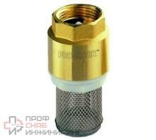 Клапан обратный пружинный Pedrollo VF Ду40 латунь муфтовый