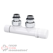 Узел нижнего подключения SR Rubinetterie Tondera угловой 1/2"х 3/4"Е белый правый