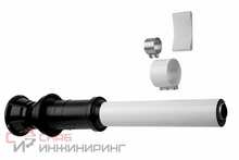 Вертикальный наконечник Baxi для коаксиальной трубы Ду60/100 мм L1000 мм